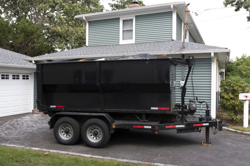 Dumpster Delivery to Property