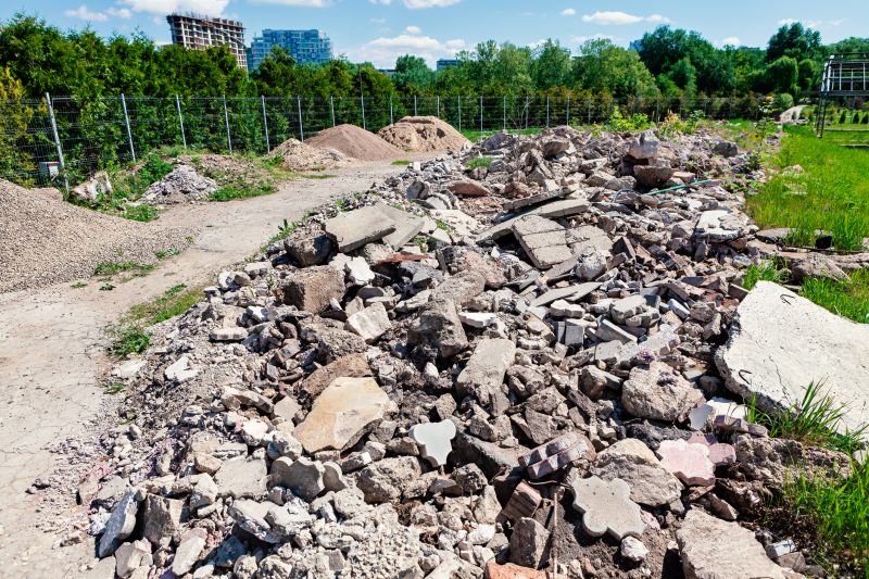 Completed Construction Dumpster Removal